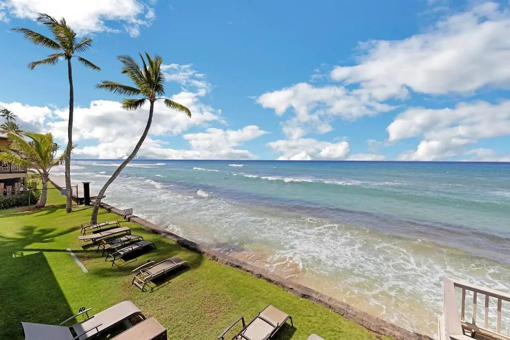 Oceanfront With Aircon-Hear The Waves-Amazing Views-Wifi Apartment Lahaina